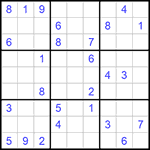 Судоку 9х9 #623 средний