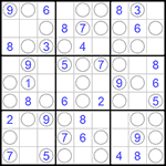 Судоку “Чет-нечет” 9х9 #96 легкий