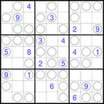 Судоку “Чет-нечет” 9х9 #100 средний