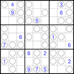 Судоку “Чет-нечет” 9х9 #95 средний