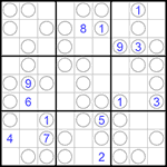 Судоку “Чет-нечет” 9х9 #87 трудный