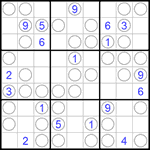 Судоку “Чет-нечет” 9х9 #88 трудный