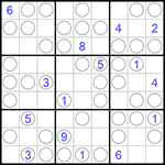 Судоку “Чет-нечет” 9х9 #90 трудный