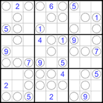 Судоку “Чет-нечет” 9х9 #82 очень трудный