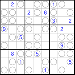 Судоку “Чет-нечет” 9х9 #87 очень трудный