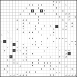 Филиппинский кроссворд #232 “Улитка”