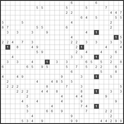 Филиппинский кроссворд #225 “Официант”