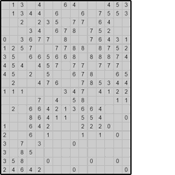 Японская мозаика #286 “Пальма”