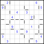 “Соседи” 9х9 #105 трудный