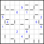 “Соседи” 9х9 #108 трудный