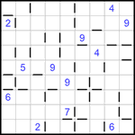 “Соседи” 9х9 #118 трудный