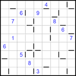 “Соседи” 9х9 #124 трудный