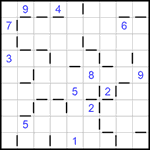 “Соседи” 9х9 #108 очень трудный