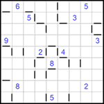 “Соседи” 9х9 #109 очень трудный