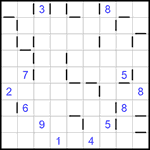 “Соседи” 9х9 #114 очень трудный