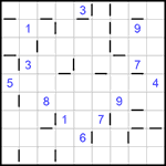 “Соседи” 9х9 #96 очень трудный