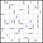 “Соседи” 9х9 #98 очень трудный