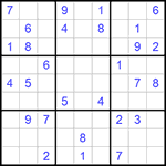 Судоку 9х9 #649 средний