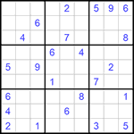 Судоку 9х9 #653 средний