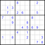 Судоку 9х9 #658 средний