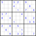 Судоку 9х9 #660 средний