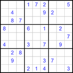 Судоку 9х9 #661 средний