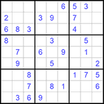 Судоку 9х9 #664 средний