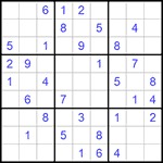 Судоку 9х9 #665 средний