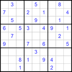 Судоку 9х9 #674 средний