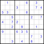 Судоку 9х9 #676 средний