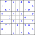 Судоку 9х9 #678 средний