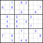 Судоку 9х9 #697 средний