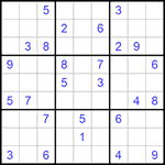 Судоку 9х9 #710 средний