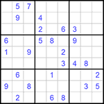 Судоку 9х9 #716 средний