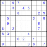 Судоку 9х9 #722 средний