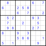 Судоку 9х9 #730 средний