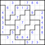 Судоку-пазл 9х9 #182 легкий