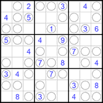 Судоку “Чет-нечет” 9х9 #101 легкий