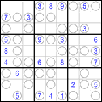 Судоку “Чет-нечет” 9х9 #115 легкий