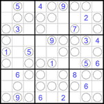 Судоку “Чет-нечет” 9х9 #124 легкий