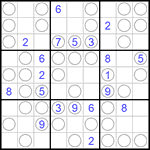 Судоку “Чет-нечет” 9х9 #106 средний