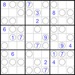 Судоку “Чет-нечет” 9х9 #113 средний