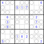 Судоку “Чет-нечет” 9х9 #119 средний