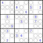 Судоку “Чет-нечет” 9х9 #125 средний