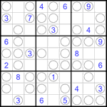 Судоку “Чет-нечет” 9х9 #118 трудный