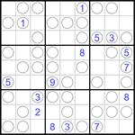 Судоку “Чет-нечет” 9х9 #113 очень трудный