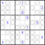 Судоку “Чет-нечет” 9х9 #91 очень трудный