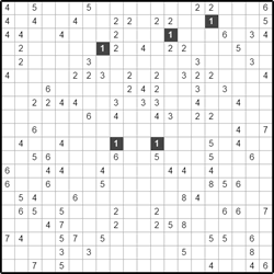 Филиппинский кроссворд #260 “Лампа”