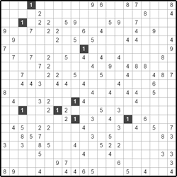 Филиппинский кроссворд #255 “Метеорит”