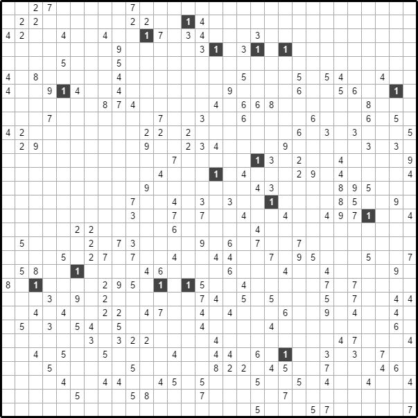 Филиппинский кроссворд #243 “Идефикс”